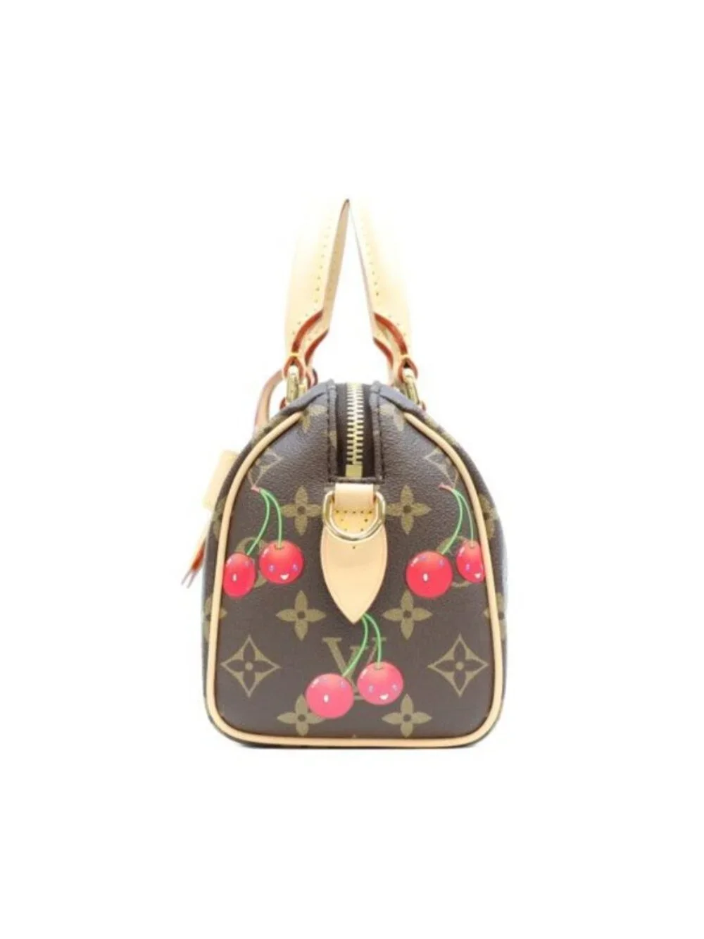 Louis Vuitton Takashi Murakami Monogram Cherry Speedy Bandouliere 20 Handbag